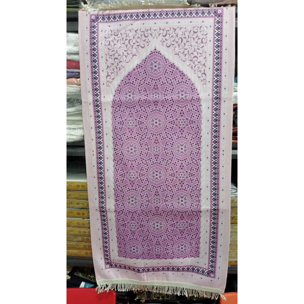 Sajadah Midi Turki warna pink