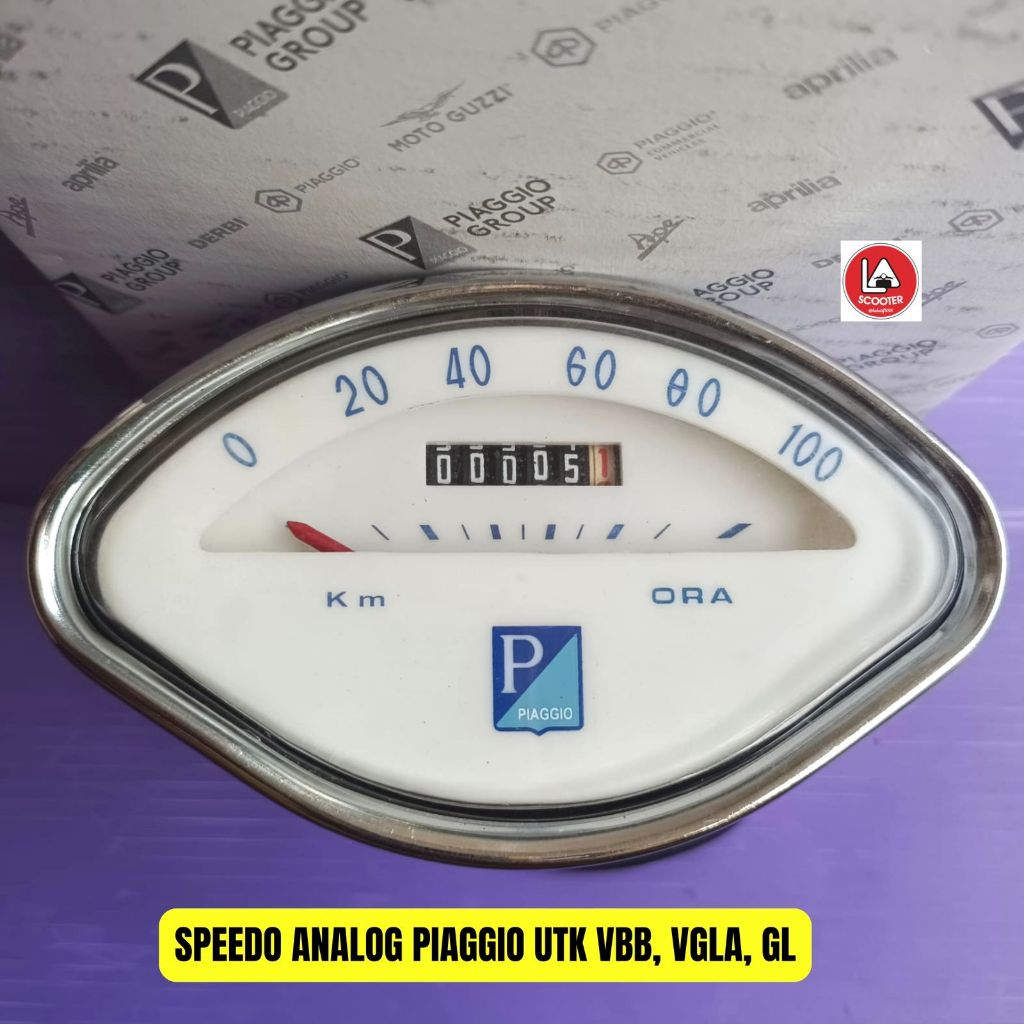 Speedo analog - original piaggio
- utk vbb, vgla, gl