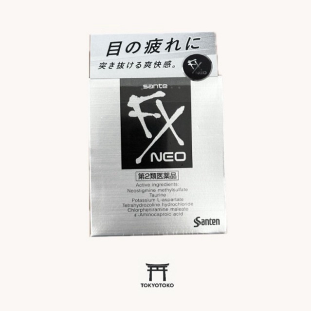 Santen FX Neo Gold Eyedrop Tetes Mata Jepang - 100% Oiginal Japan