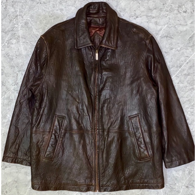 YSL LEATHER JACKET VINTAGE