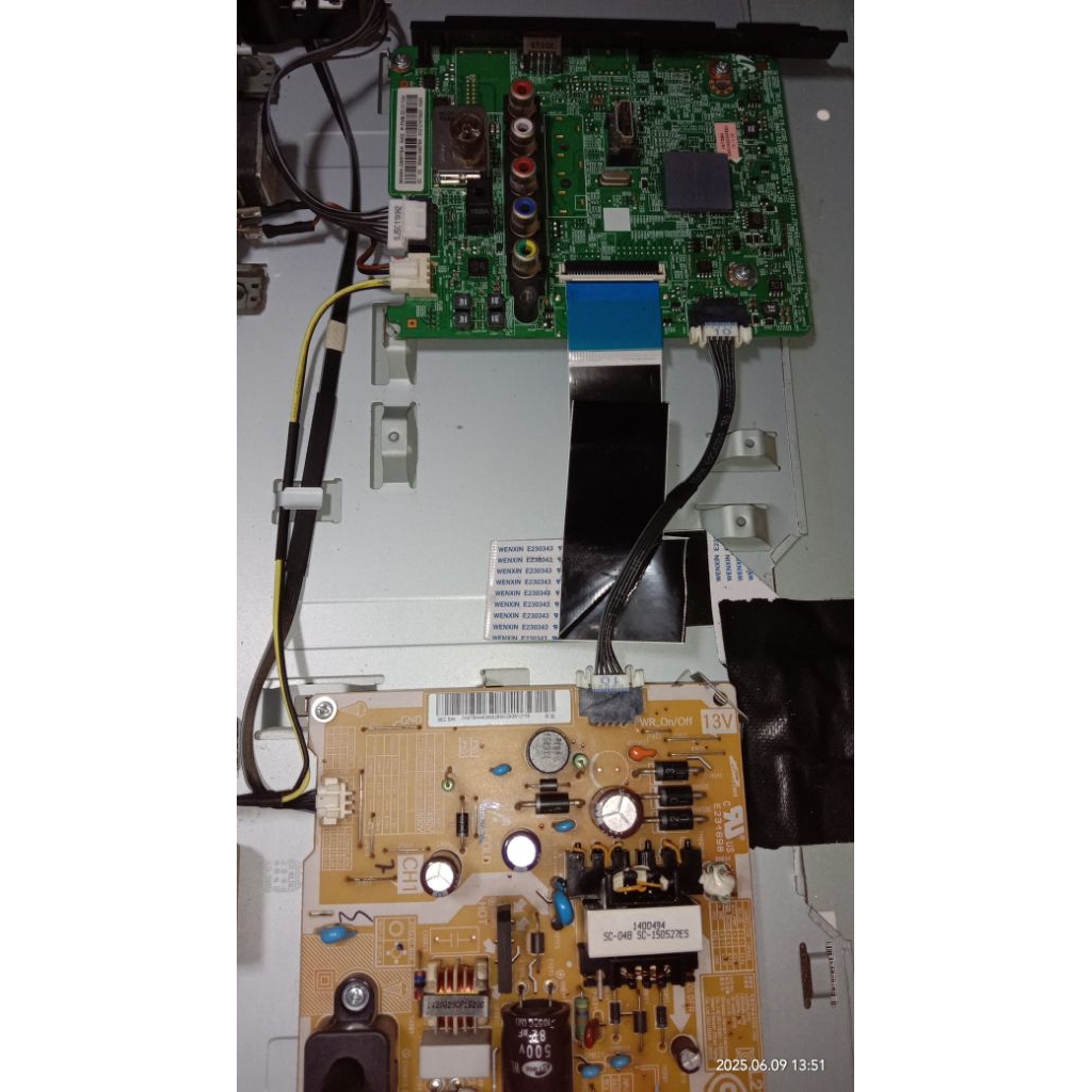 mesin tv led samsung 22 inch 1 set