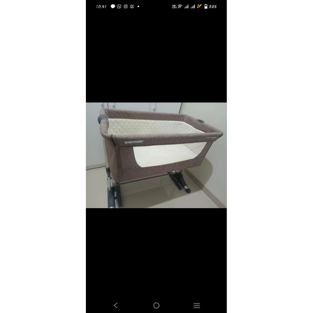 BABY BOX BABYDOES COMFI SIDE BED SECOND