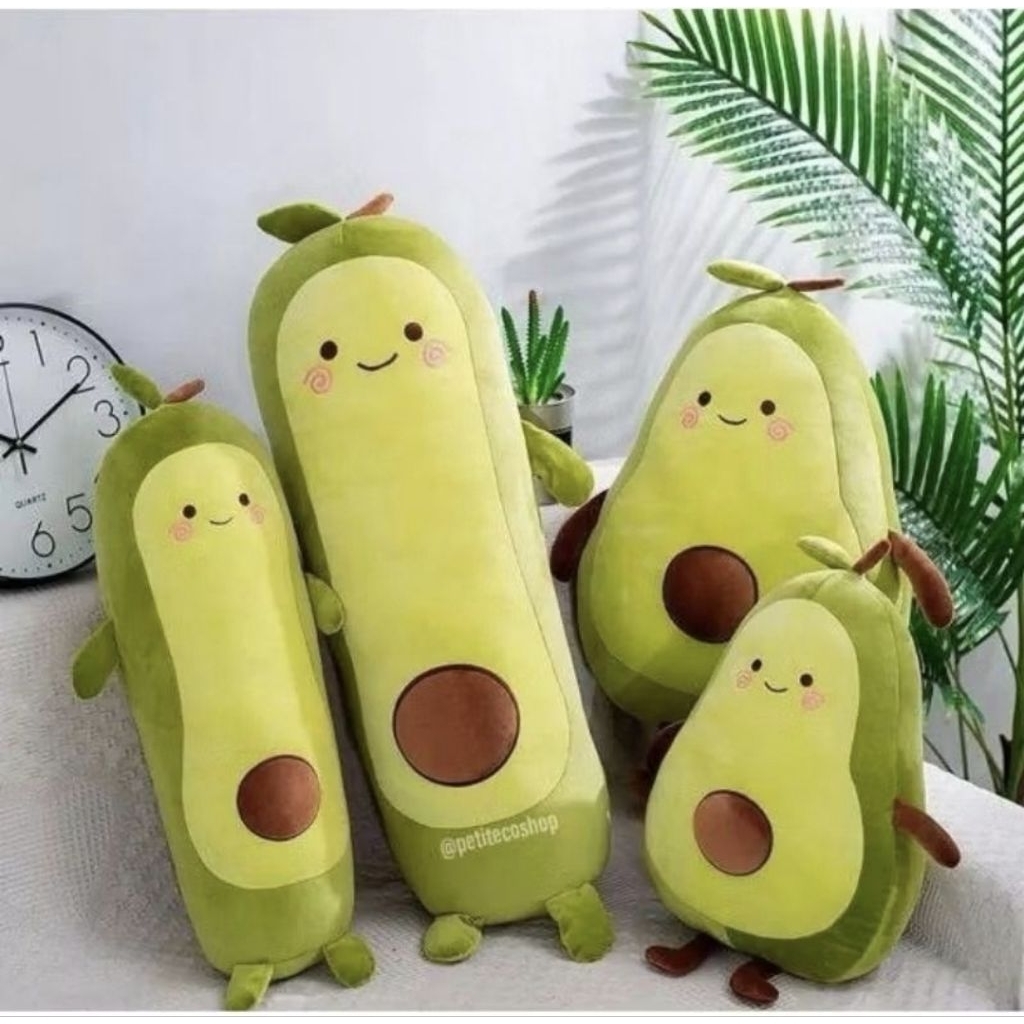 Bantal alfukat dan guling alpukat bantal sofa lembut halus mewah