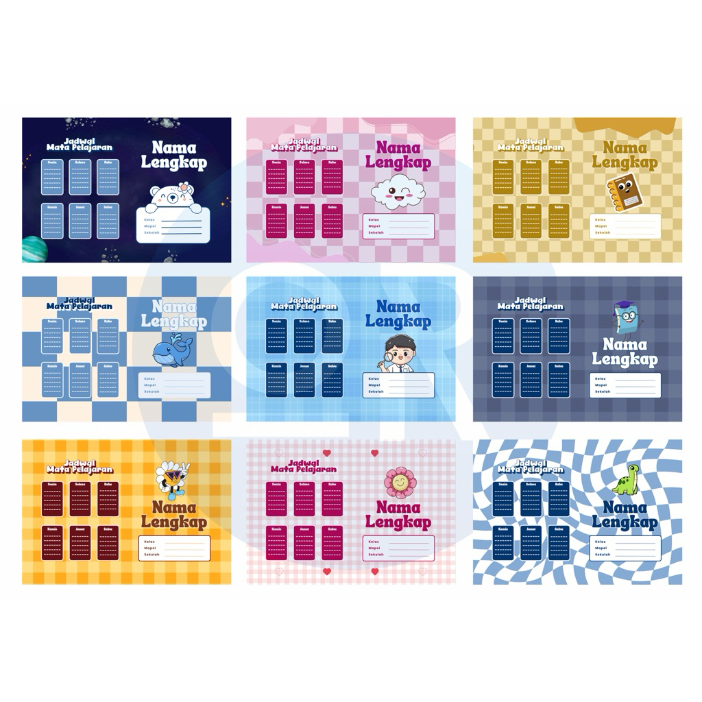 

Isi 10 Sampul Buku Custom