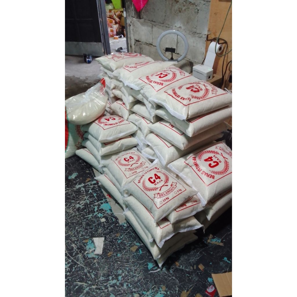 

beras c4 merah kemasan 5kg