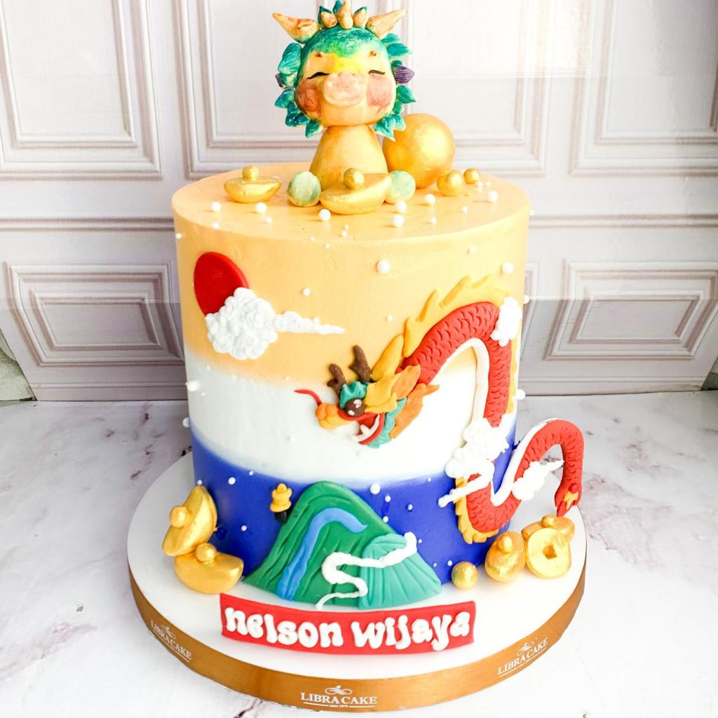 

Kue Ulang Tahun/Birthday Cake Naga/Kue Naga/Kue Birthday Jakarta