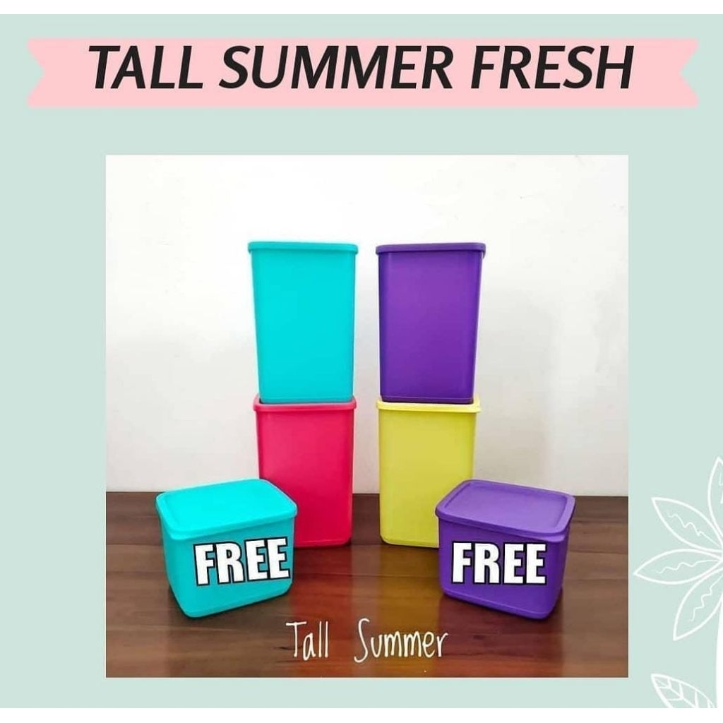 Tall Summer Fresh Tupperware