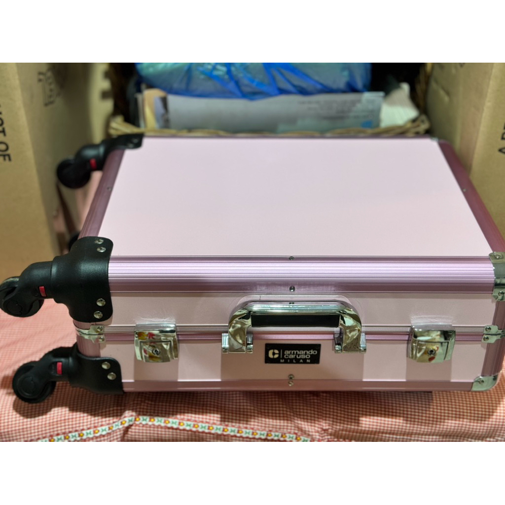 ORIGINAL Armando Caruso Beauty Case Pink Cabin Koper Makeup