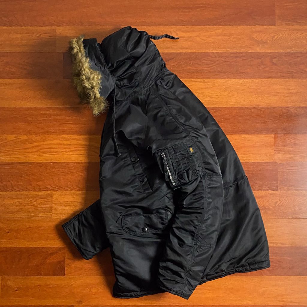 Alph4 industries parka extreme cold weather N-3B jacket ( M - L ) pria