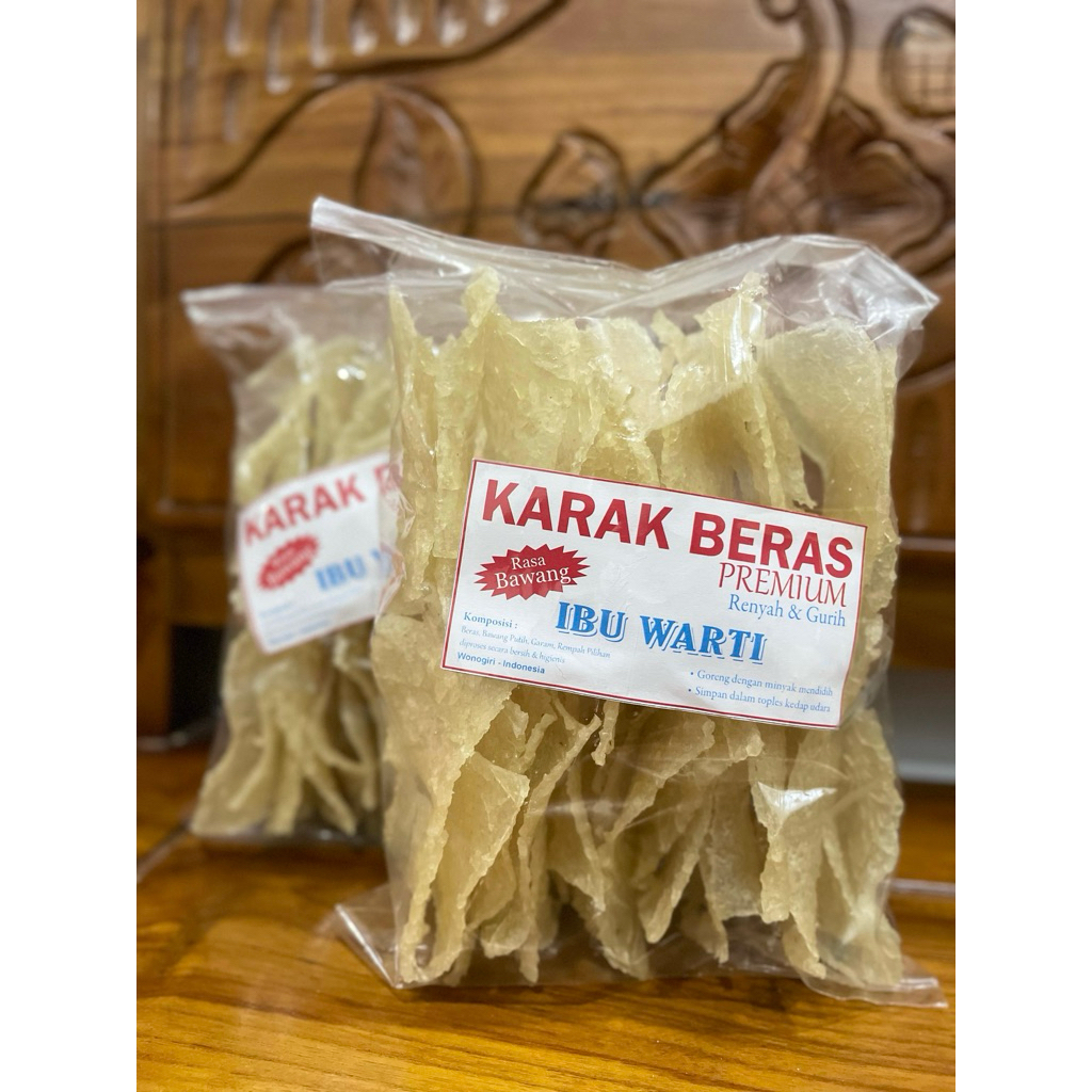 

Karak Beras Rasa Bawang