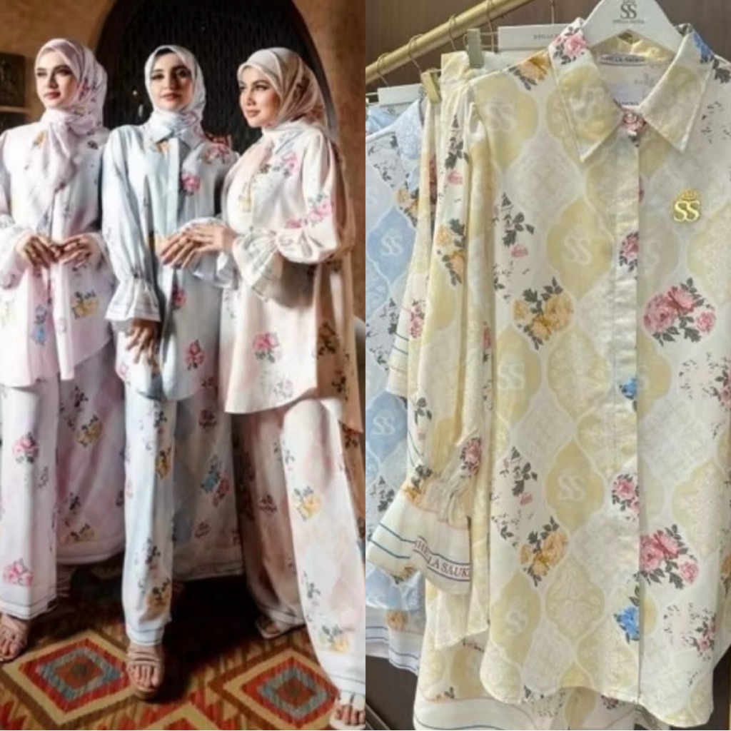 One set Hijab SHELLASAUKIA Terbaru Shellasaukia Owner ONESET Shellasaukia owner