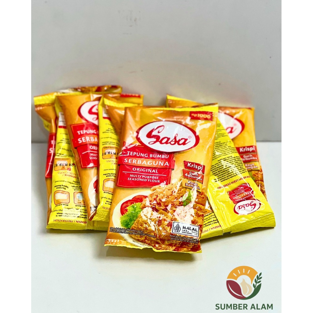 

Tepung Bumbu SASA Serbaguna 32g 1 Renteng Isi 10 Sachet