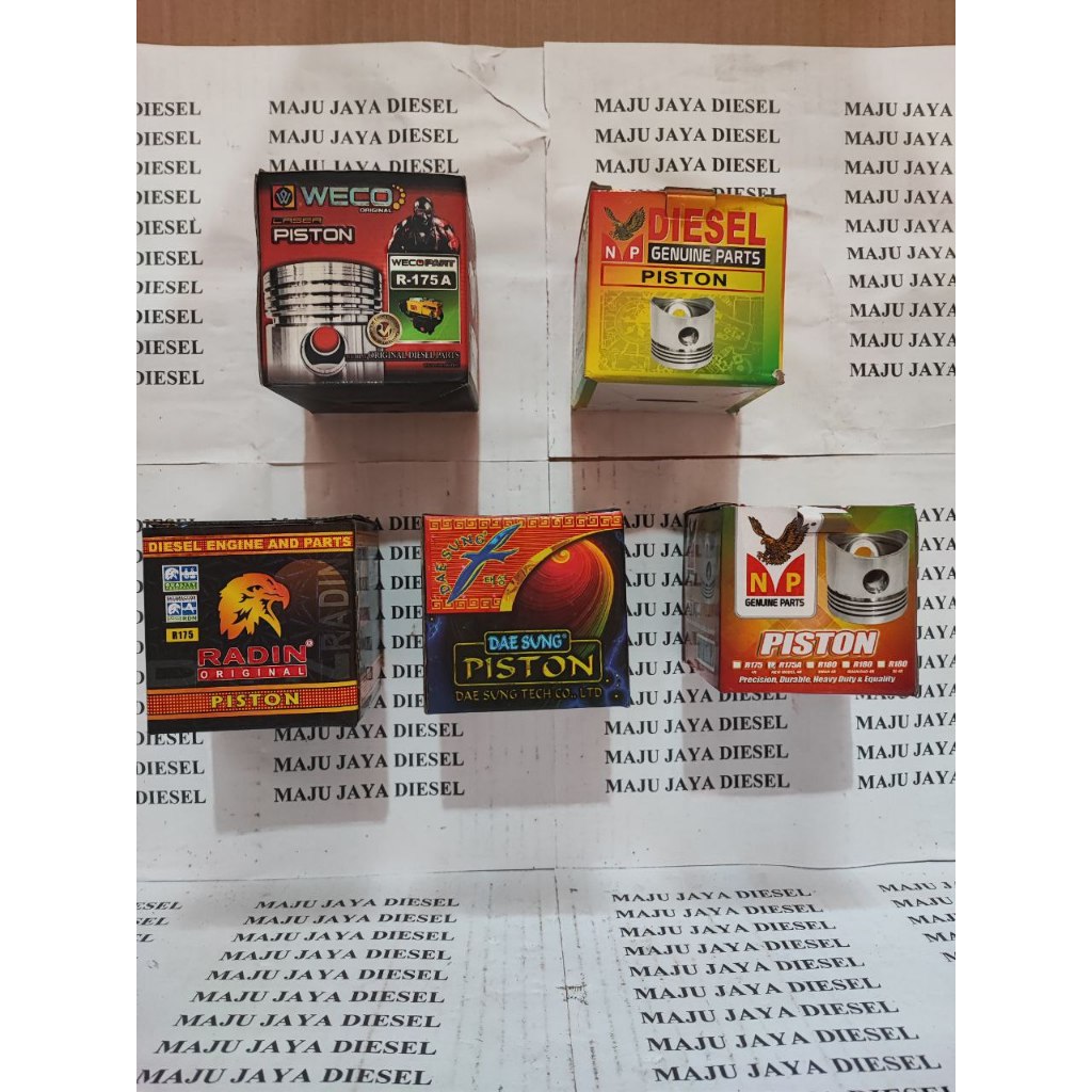 Piston Seher Mesin Diesel R175 Mesin Swan R175 Daesung Radin Weco NP