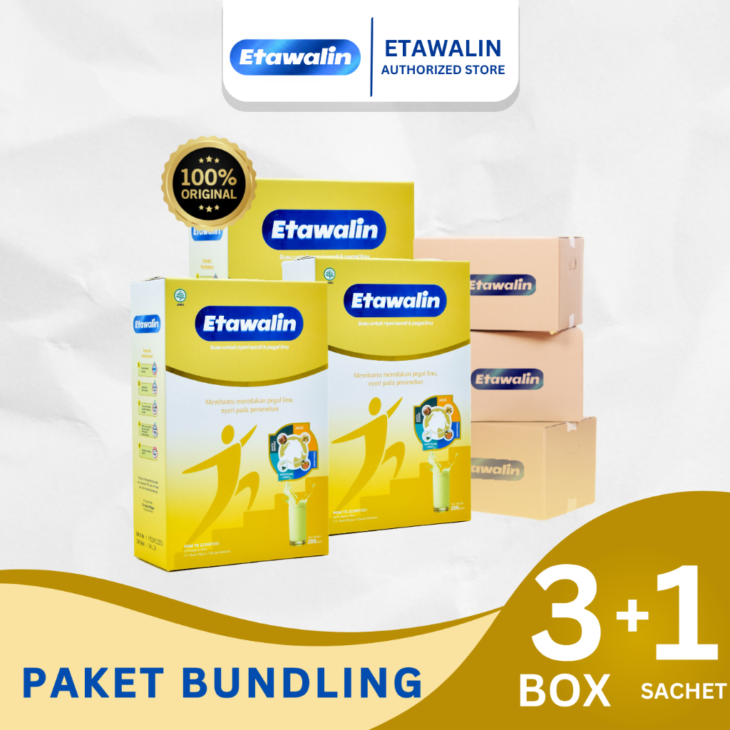 

Paket Bundling Etawalin 3 Box Plus 1 Box Sachet Susu Etawa Herbal