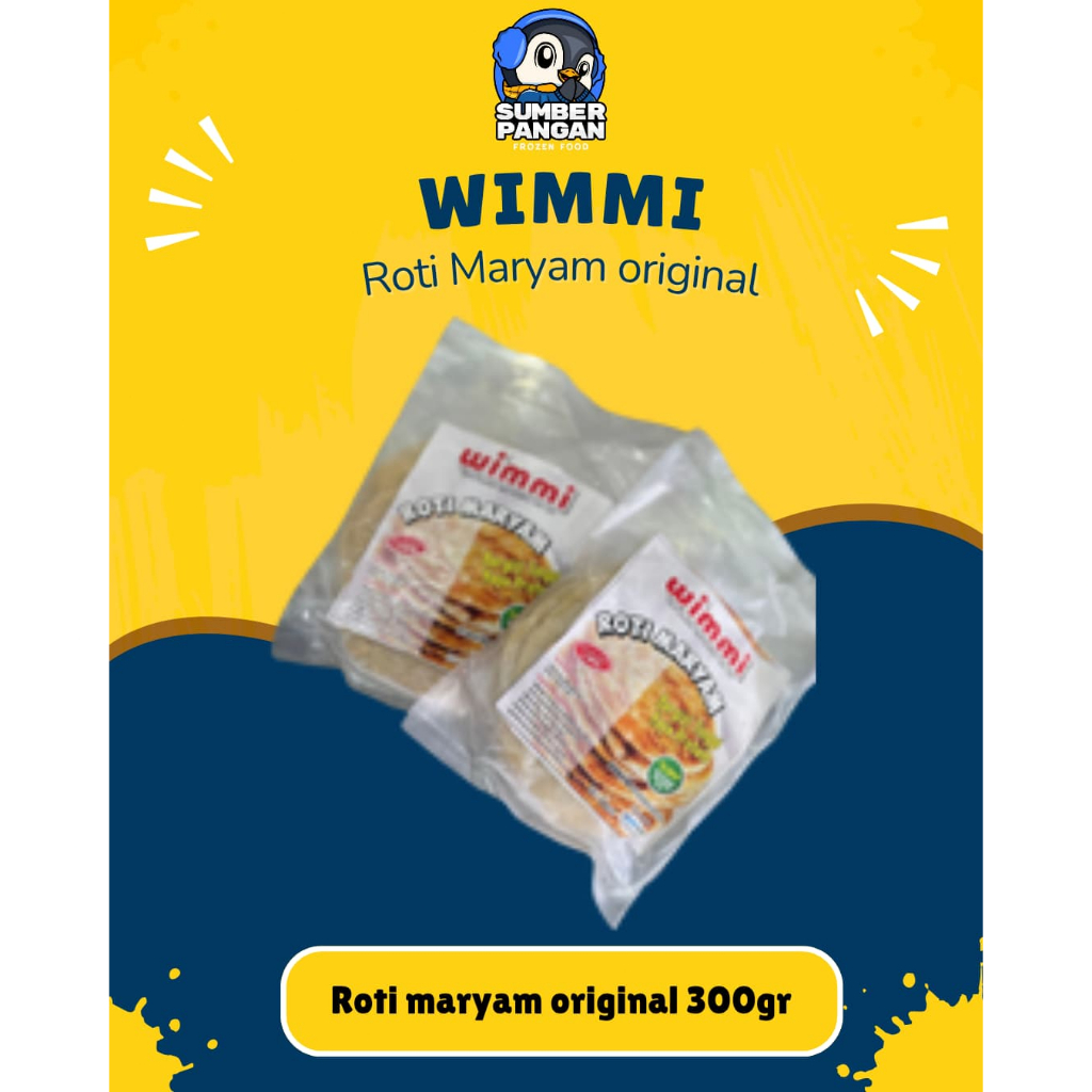 

wimmi roti maryam original 300gr isi 5