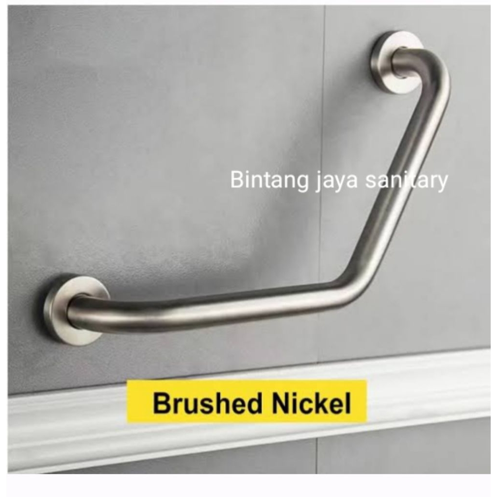 Pegangan betahtub Stainless doff Sus 304/pegangan betahtub kamar mandi Stainless 304/grib bar kamar 