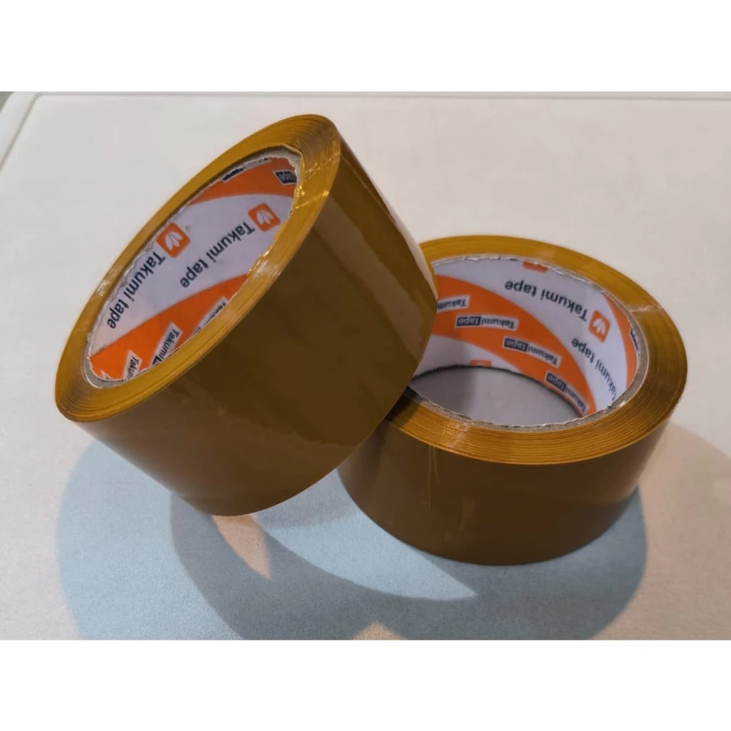 

LAKBAN COKLAT PANJANG 100 YARD GOLDLAND COKELAT