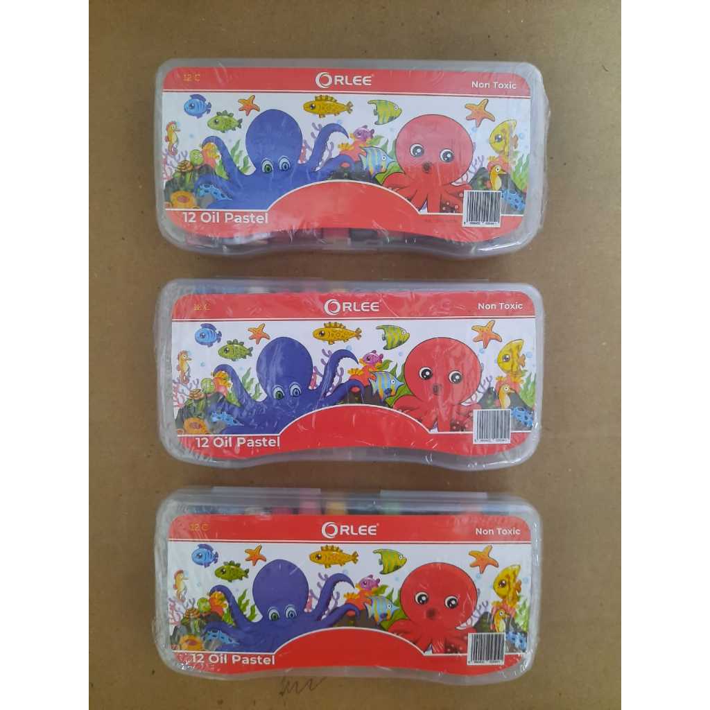 

Krayon / Crayon Oil Pastel 12 Warna Krayon Kecil Motif Lucu merk Orlee (1 LUSIN isi 12 Warna)