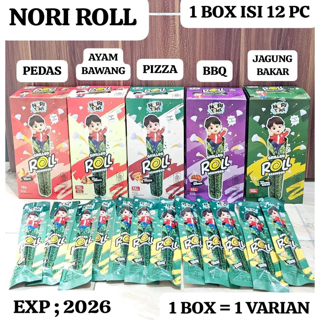

Noritime Nori roll 1box 12pcs