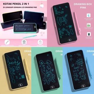 

Kotak Pensil Case Besar Lcd Writing Drawing Box Case Ukuran Besar Pencil Drawing Pad Edukasi 2in1