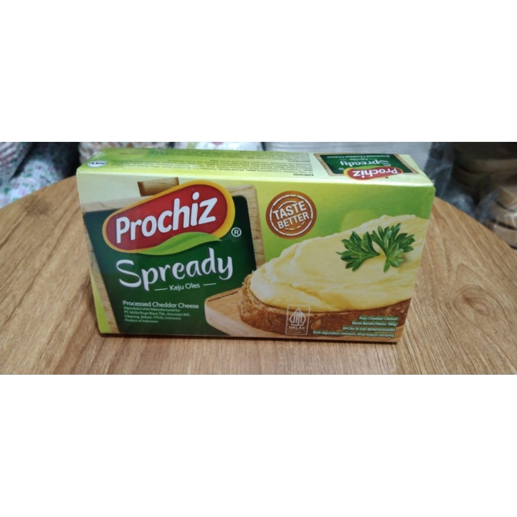 

Prochiz Spready Cheese | Keju Oles 160gr