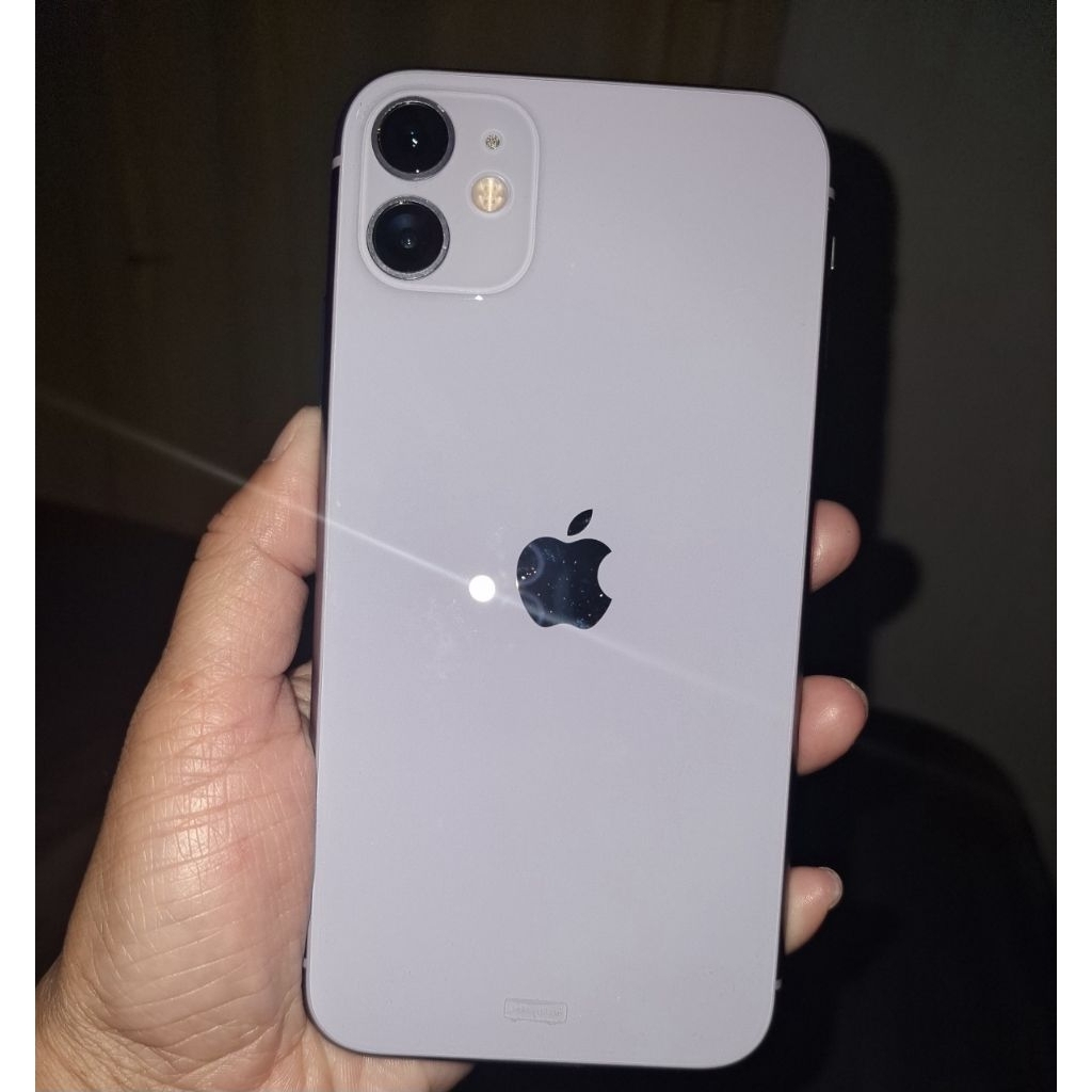 iphone 11 64gb purple second resmi ibox termurah