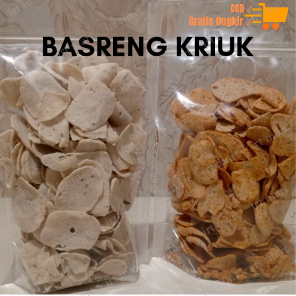 

BASRENG Koin Bakso Goreng Original dan Pedas Daun Jeruk - Cemilan Baso Goreng