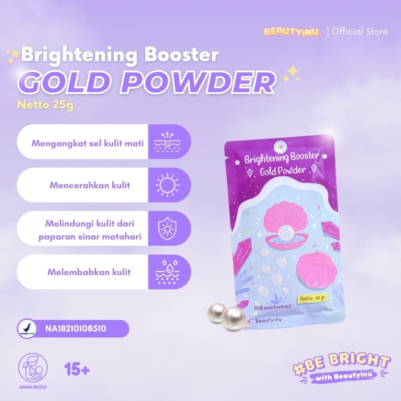 Beautyinu Brightening Booster Gold Powder / Brightening Booster Gold Powder 25gr