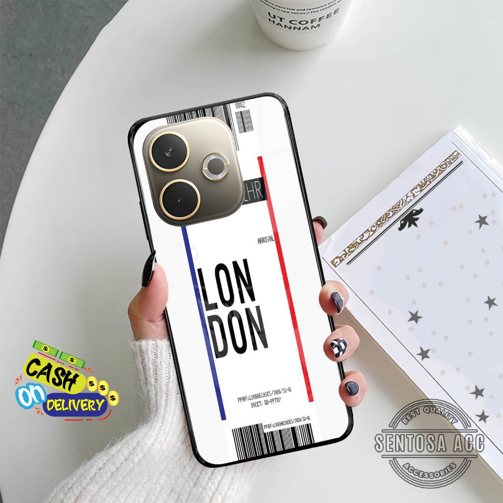 sentosa_case - Case Hp Kaca For Oppo A5 Pro [ S62 ].