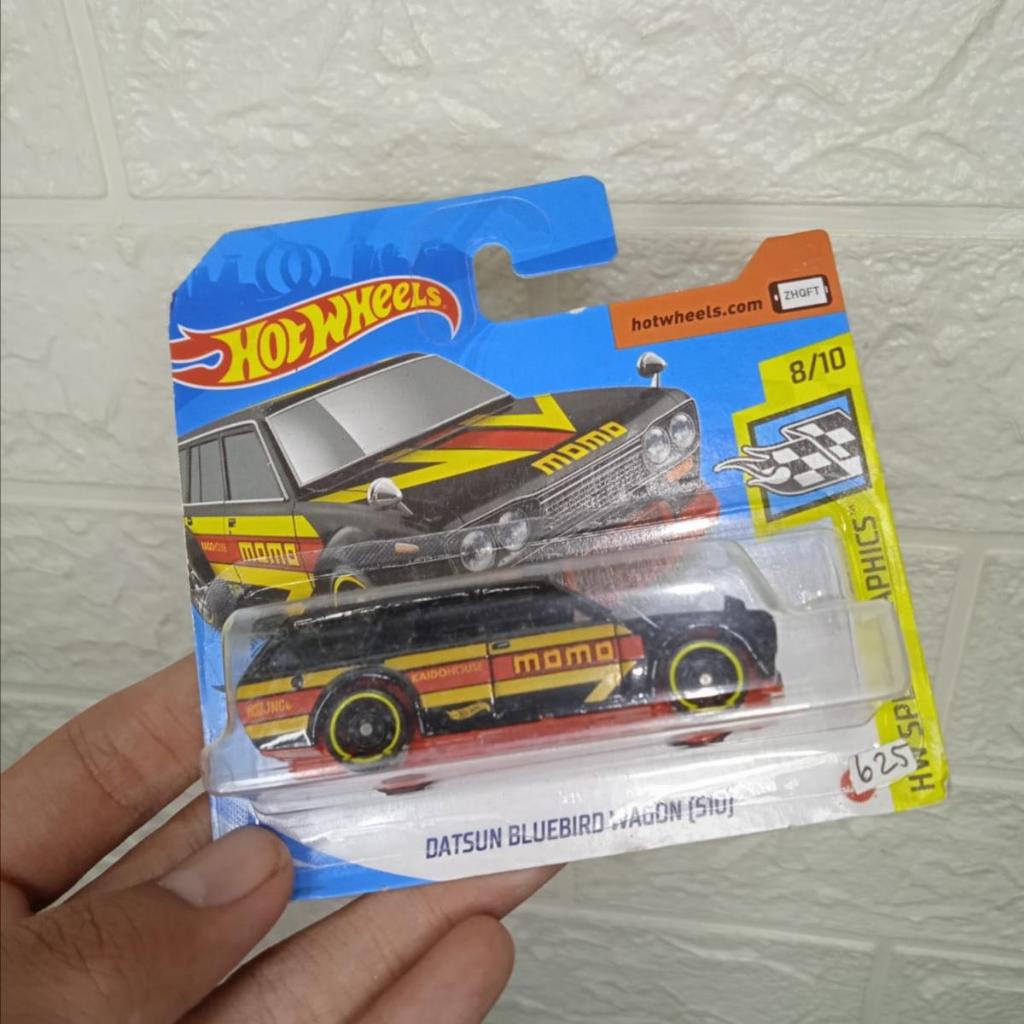 Hot Wheels Datsun Bluebird 510 Wagon Short Card setara super treasure hunt