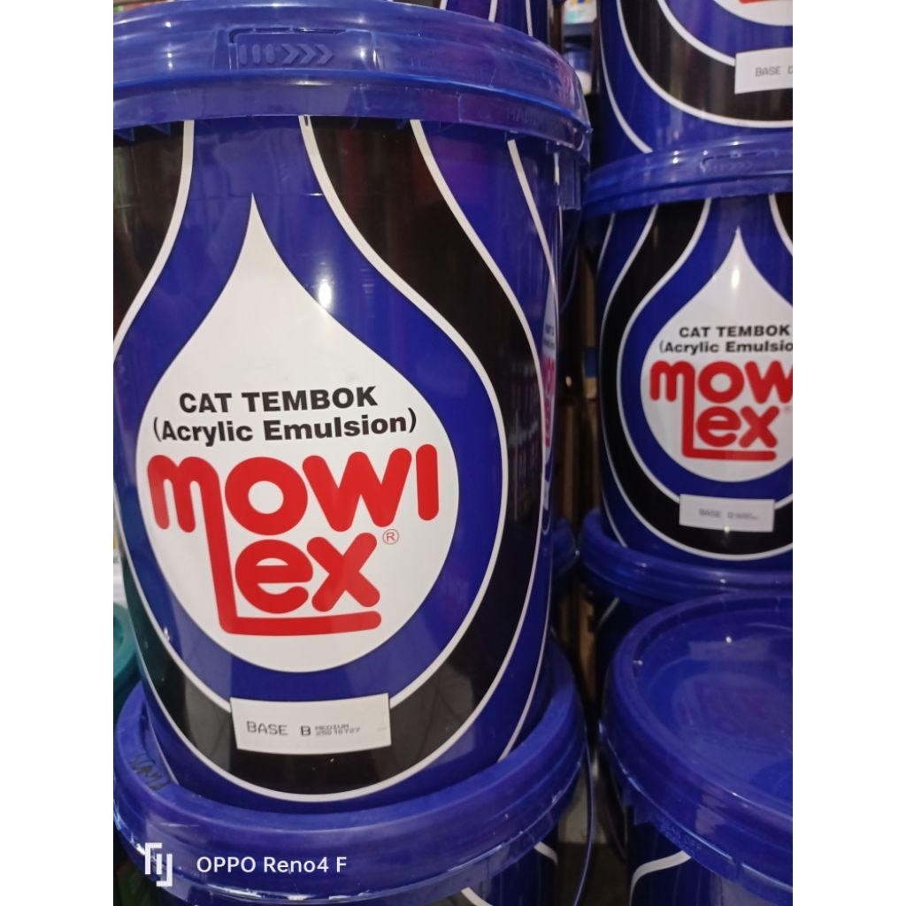 Cat Mowilex Acrylic Emulsion 20kg, Cat Tembok /Perlengkapan Bangunan