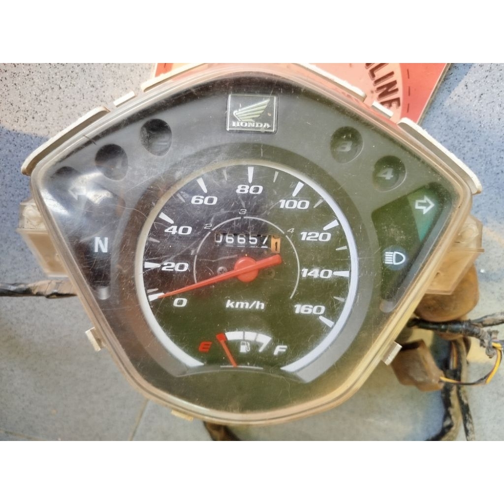 speedometer revo fit revo 110 original bekas copotan