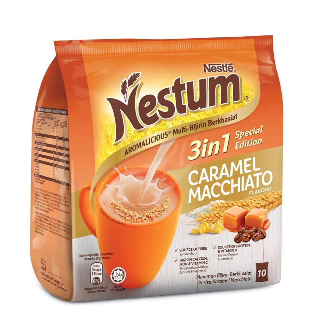 

Nestum 3 in 1 Caramel Macchiato 10 ‘s Original