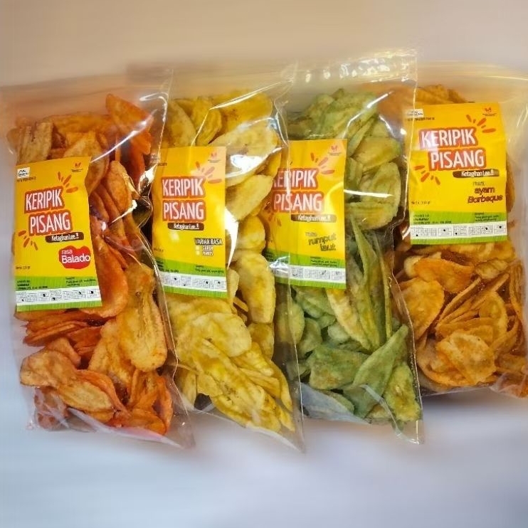 

KERIPIK PISANG MANIS BUNDLING 10 PACK (150GR)