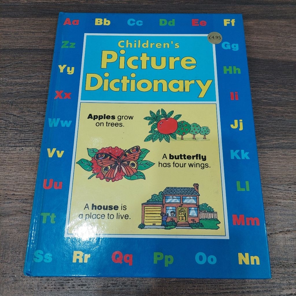 BOOK - CHILDREN'S PICTURE DICTIONARY HARD COVER 300rb