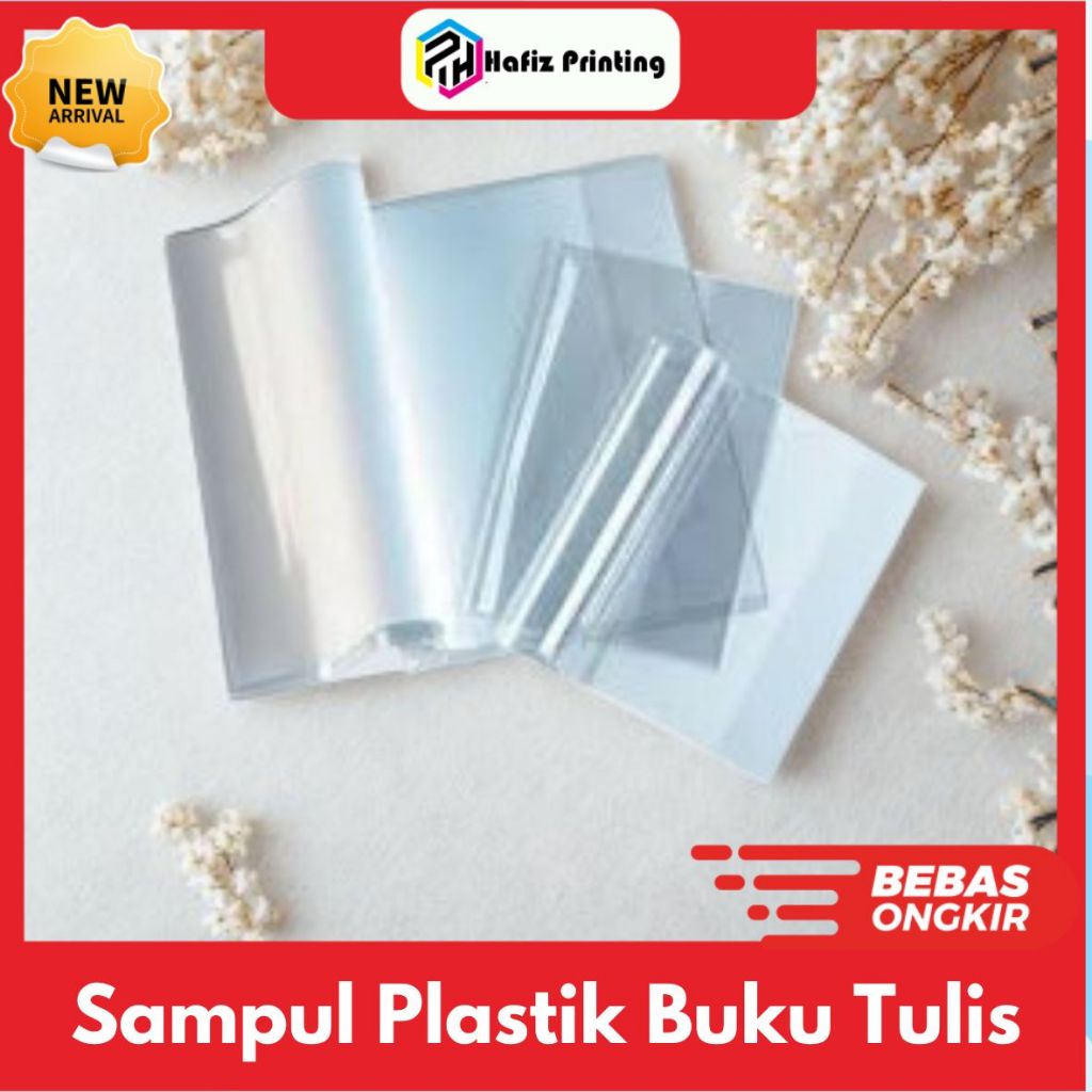 

sampul plastik buku tulis kwarto isi 10