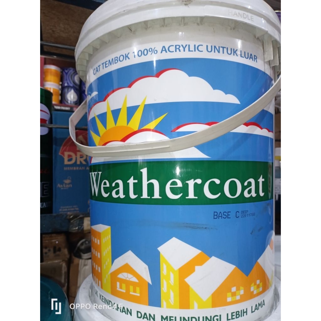 Cat Mowilex Weatercoar 20kg, Cat Tembok /Perlengkapan Bangunan