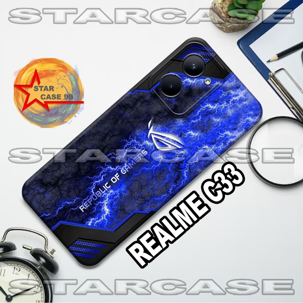 Softcase realme c33 /S23/Motif cowok/case realme c33/casing/silicon/silikon