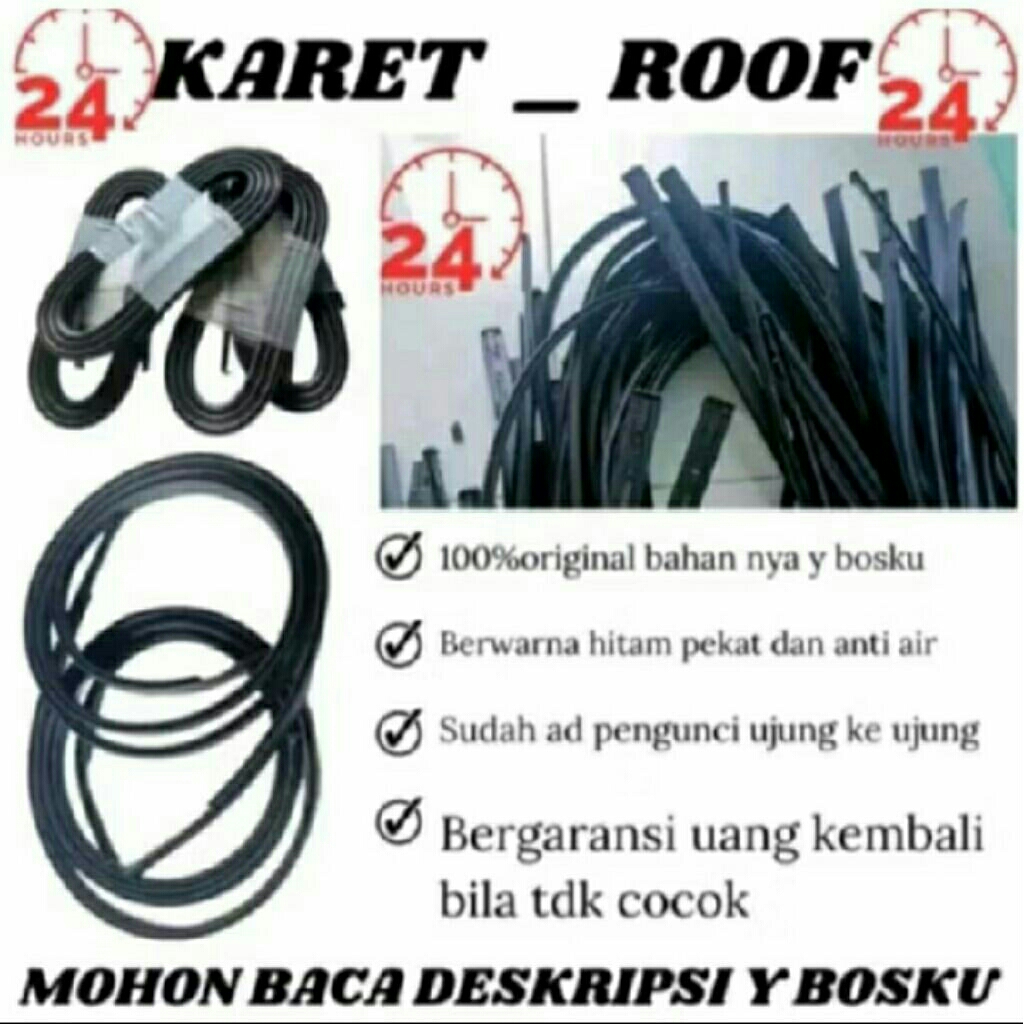 karet roof vios gen 1 2003-2006/karet gabin vios gen 1 2003-2006