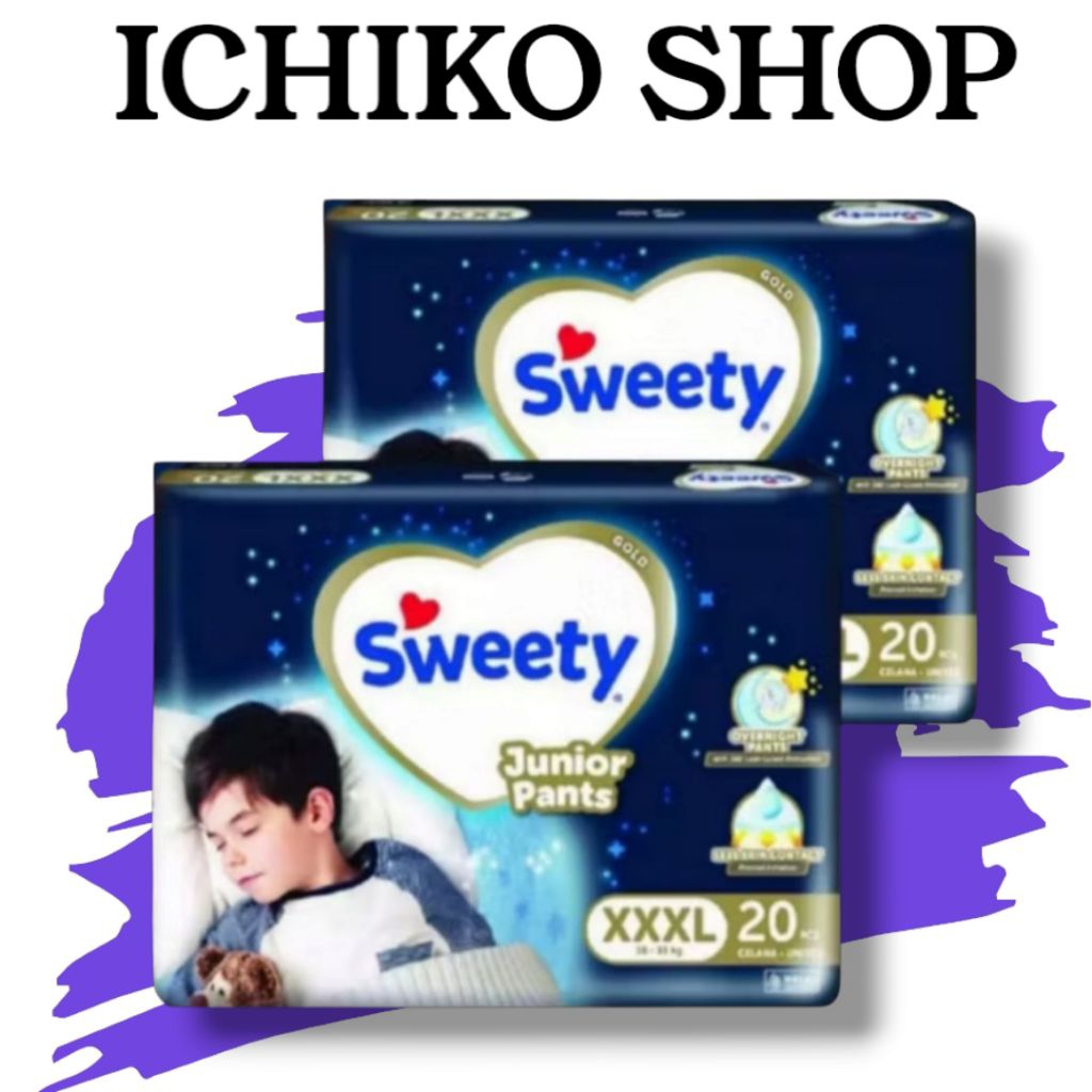 POPOK BAYI SWETY GOLD JUNIOR PANTS XXXL 20 POPOK CELANA