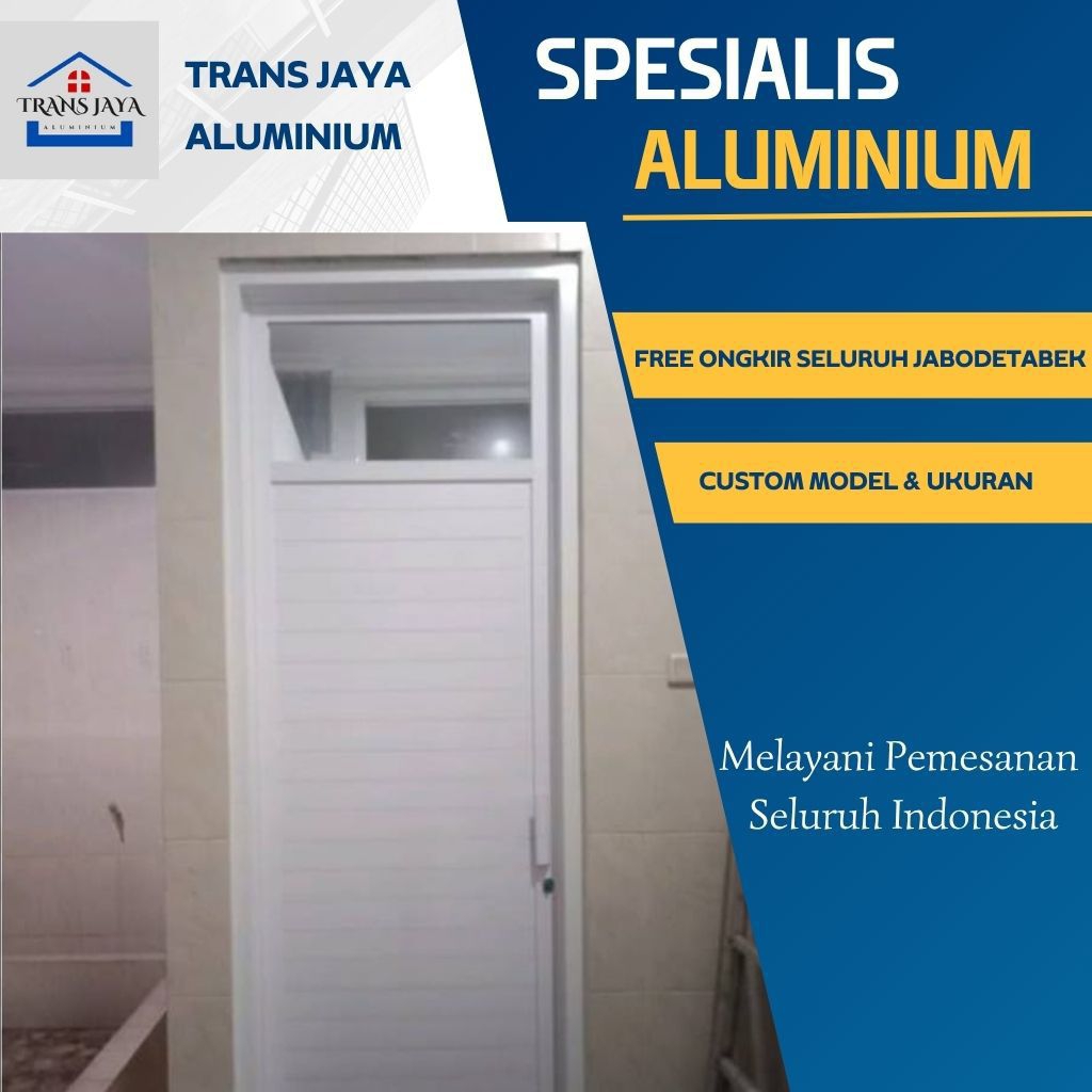 PINTU PANEL VARIASI KACA 70*200 COCOK UNTUK PINTU KAMAR MANDI,KAMAR TIDUR DLL