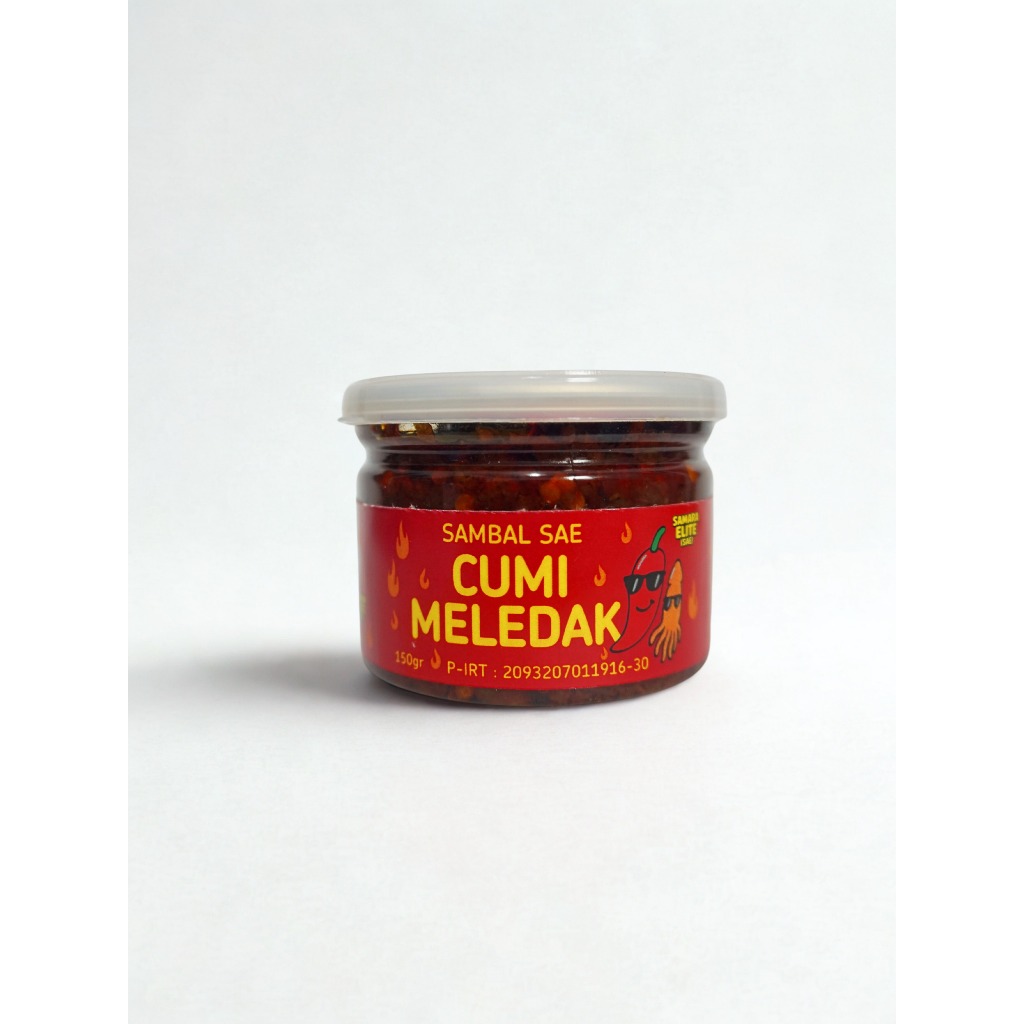 

“SAMBAL CUMI MELEDAK” 150gr By SAE (Samara Elite)