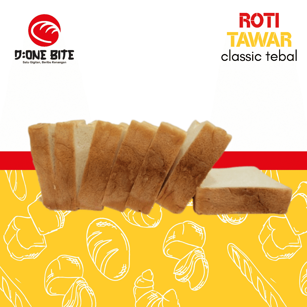

Roti tawar tebal klasik 8 potong - termurah dishopee {grosir roti tawar}
