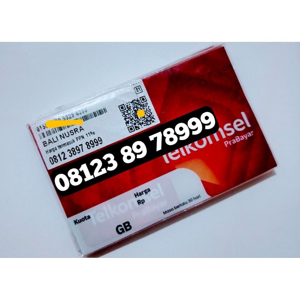nocan telkomsel simpati 12digit bonus kuota 260gb