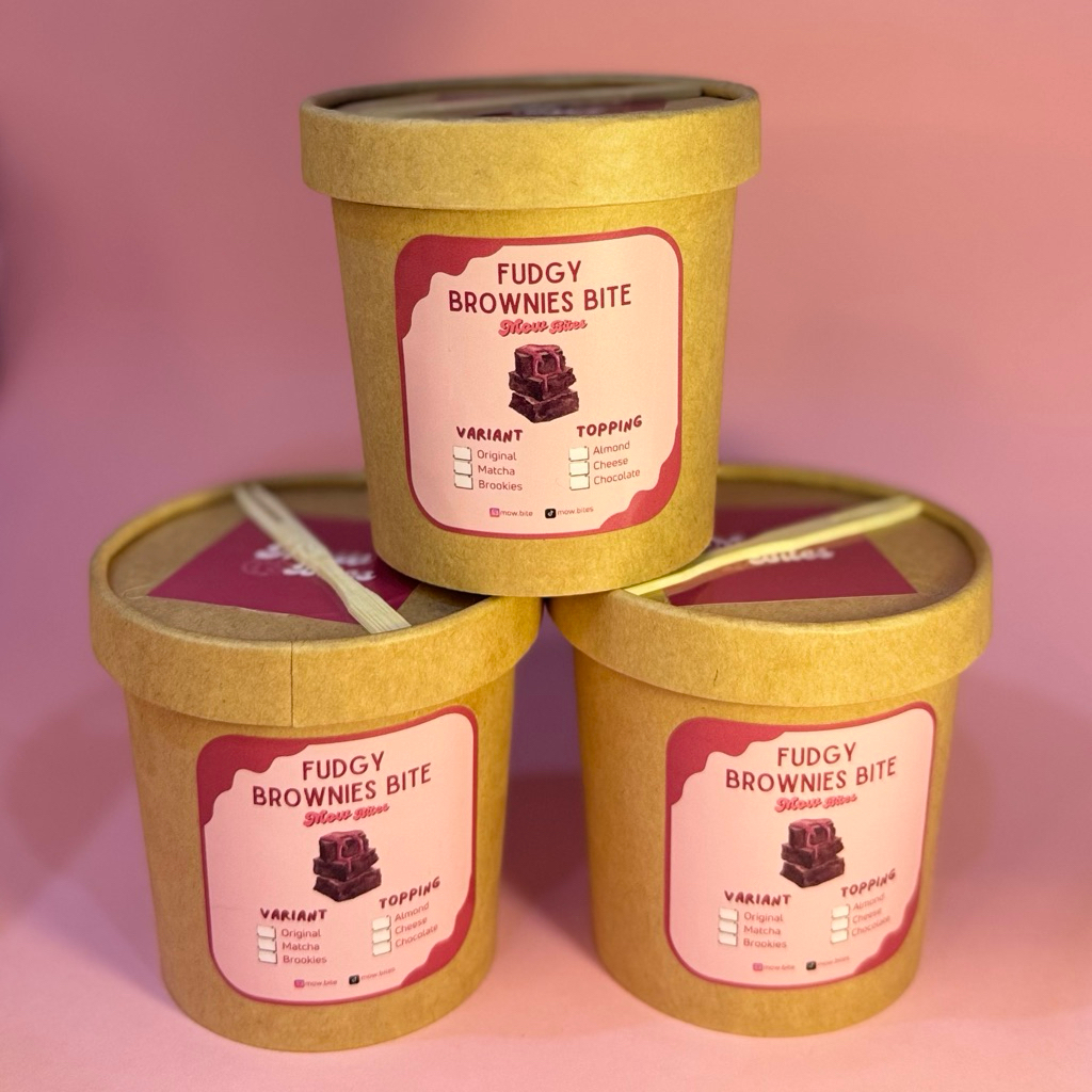 

Fudgy Brownies Bite -by mow.bites