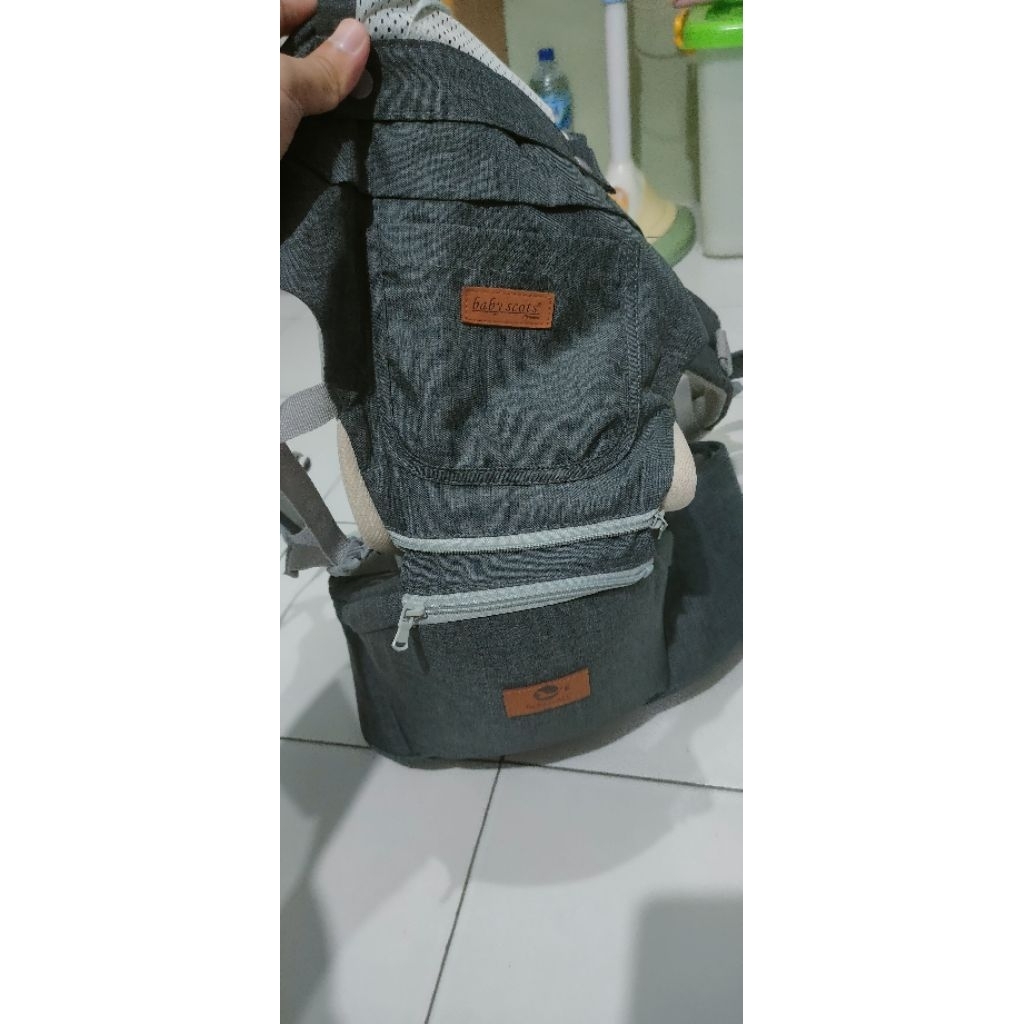 Hipseat baby scots Platinum