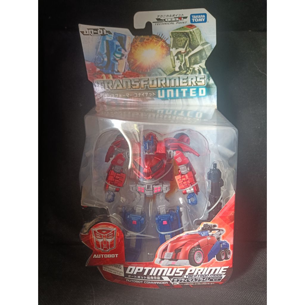 UN-01 Optimus Prime Cybertron Mode | Transformers United Takara Tomy