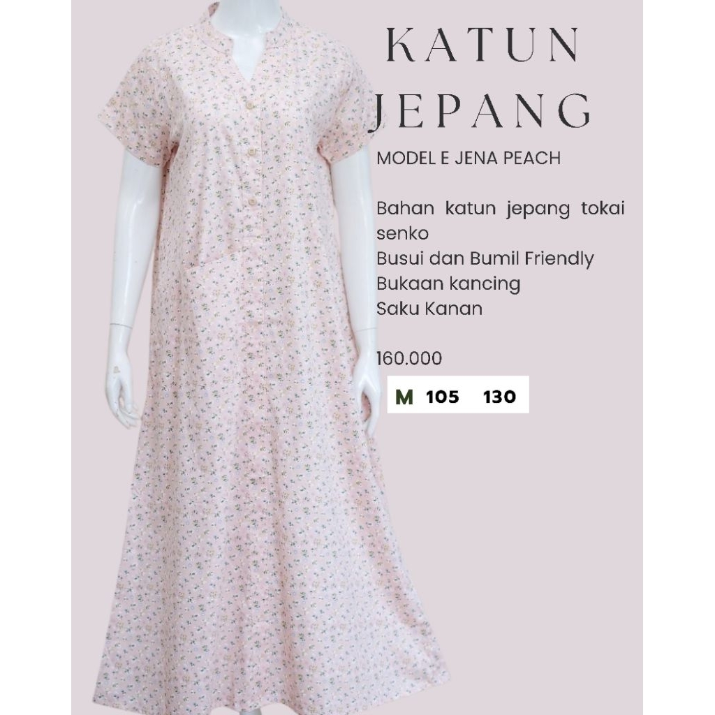 DASTER KATUN JEPANG BY ASMA DAILY WEAR