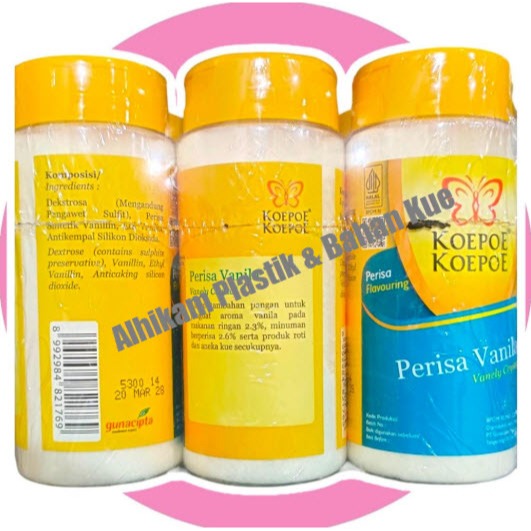 

BUBUK VANILA KOEPOE BOTOL BESAR 134GR PANILI KOE POE PANILI KUPU 134GR