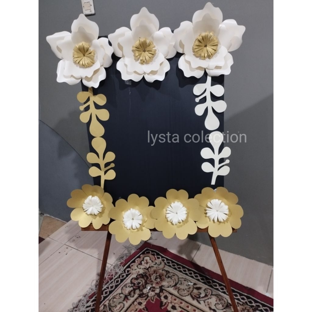 papan ucapan paper flower